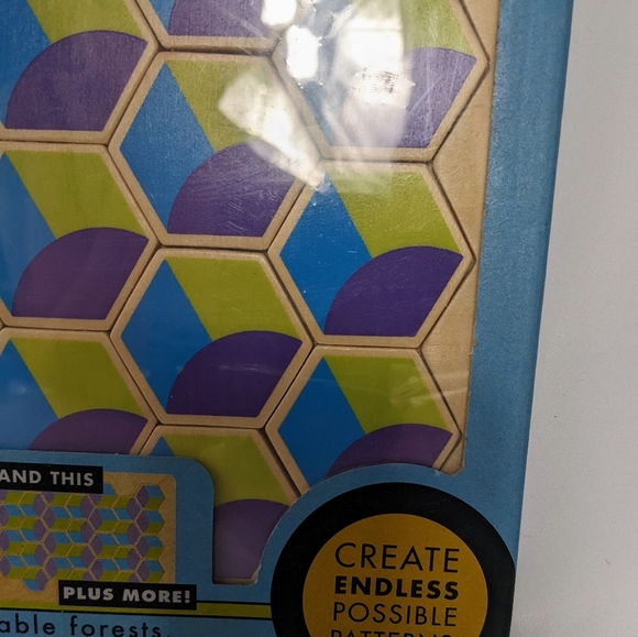 Innovative Kids Pattern Play Wooden Puzzles: Razzle Dazzle 28 Pc All Ages  NEW - Picture 2 of 11